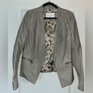 Women’s Cavalini Faux Leather Jacket